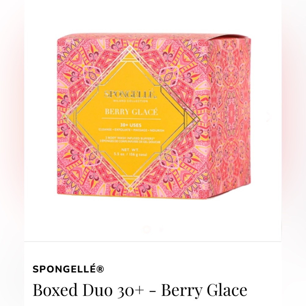 SPONGELLÉ® Boxed Duo 30+ - Berry Glace, 2 Pack NET WT. 5.5 oz.
